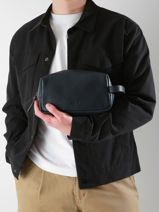 Leather Flandres Toiletry Kit Etrier Blue flandres EFLA920M-vue-porte