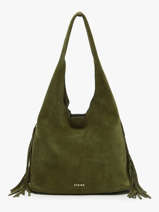 Shoulder Bag M Country Leather Etrier Green country ECOU154M