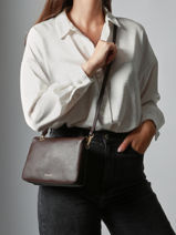 Leather Tradition Crossbody Bag Etrier Brown tradition ETRA0143-vue-porte
