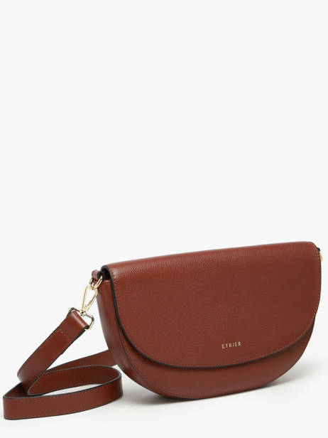Shoulder Bag Tradition Leather Etrier Brown tradition ETRA065M other view 2
